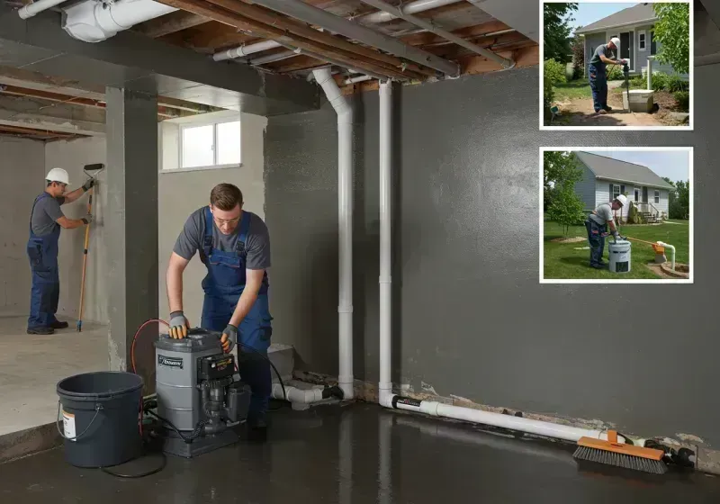 Basement Waterproofing and Flood Prevention process in Crestwood, IL